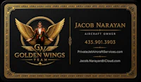 jacob narayan golden wings business card